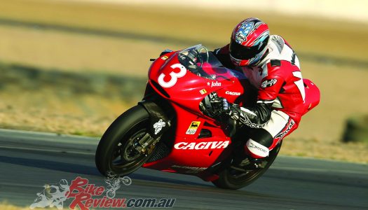 Two-stroke Tuesday: ex John Kocinski Cagiva V593 GP500