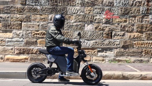 Video Review: Fonzarelli NKD electric motorcycle
