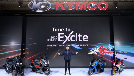 KYMCO announces four bikes with a host of new technology for 2021