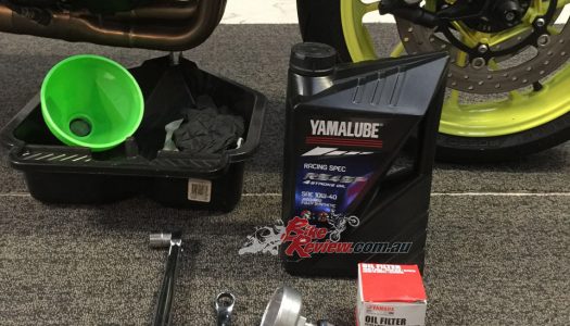 Product Review: Yamalube Oil Change Kit, Yamaha MT-09